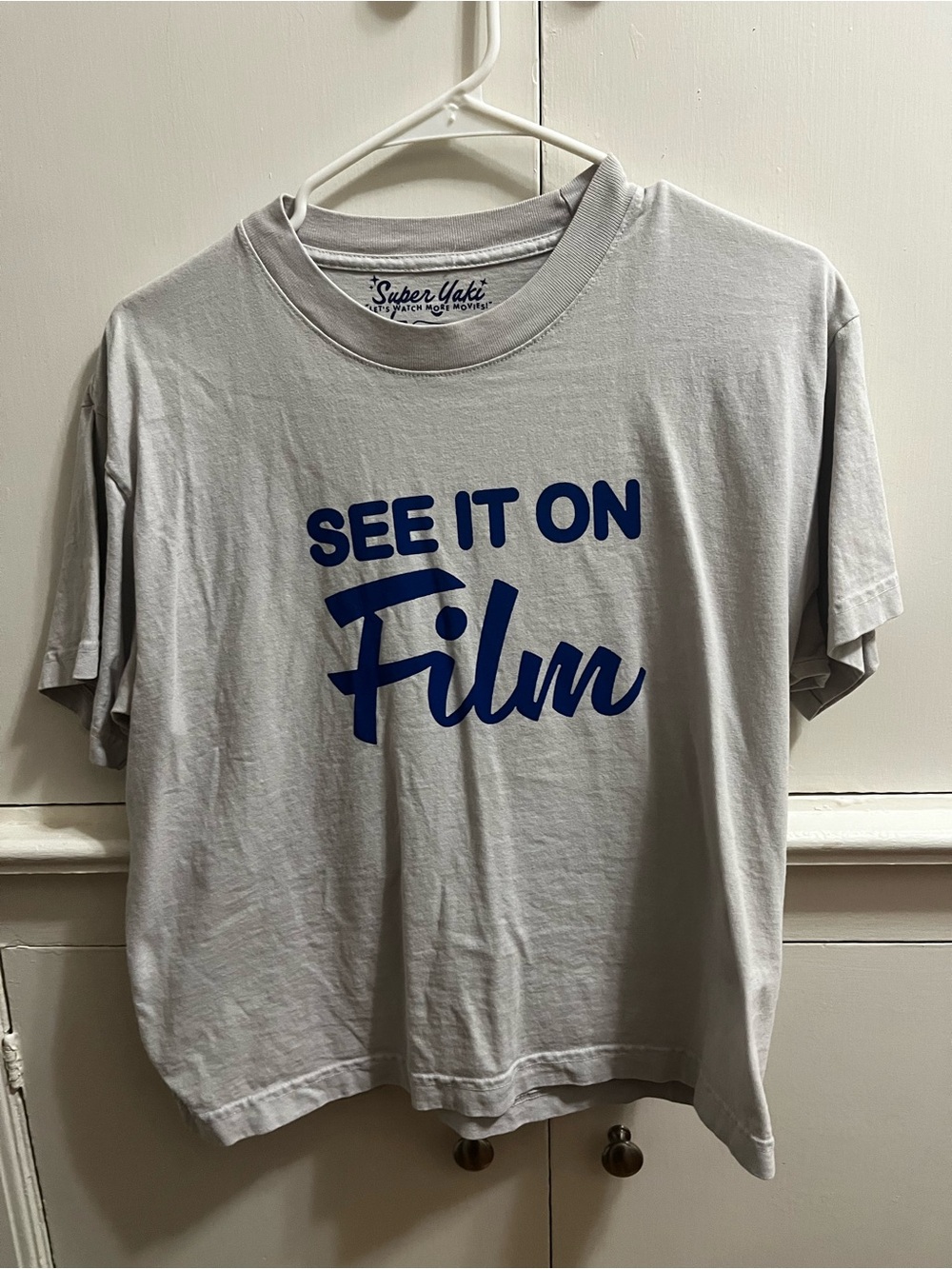 Super Yaki See It On Film Wide Cropped Tee